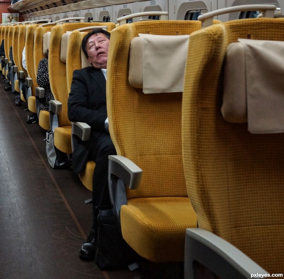 Bullet Train Passenger