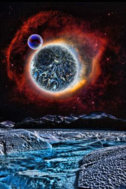 Crystal Planet and the Cats Eye Moon