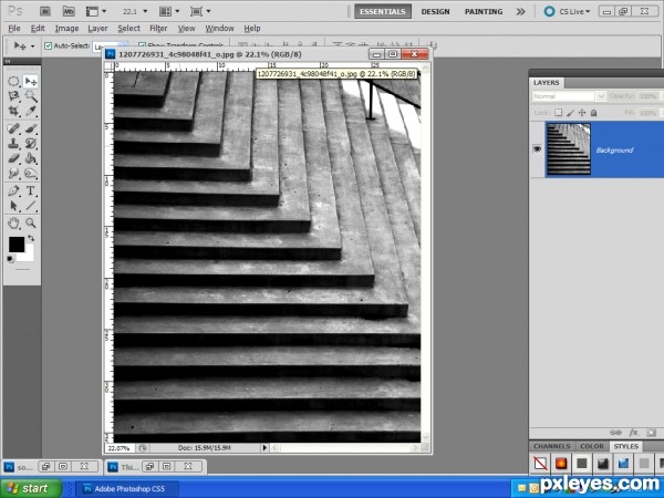 Creation of Footprints: Step 1