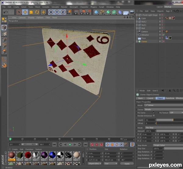 Creation of Playing Cards: Step 3