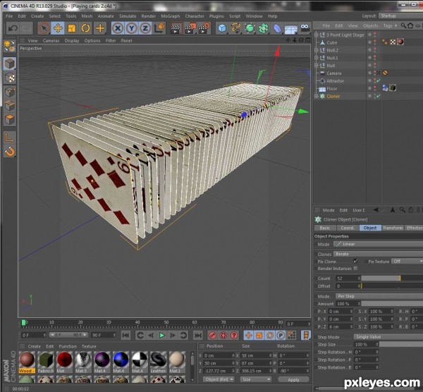 Creation of Playing Cards: Step 6