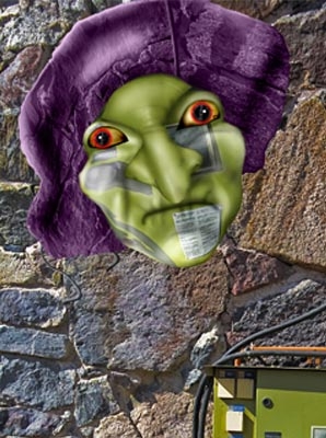 Creation of Green Witch: Step 3