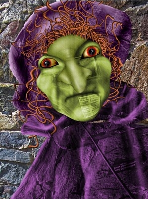 Creation of Green Witch: Step 6