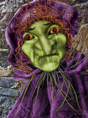 Creation of Green Witch: Step 7