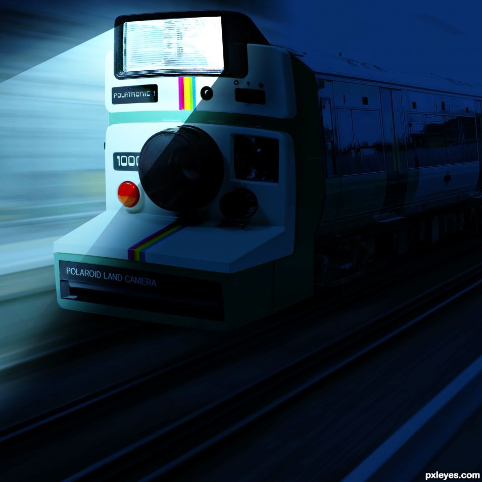 Train has eye