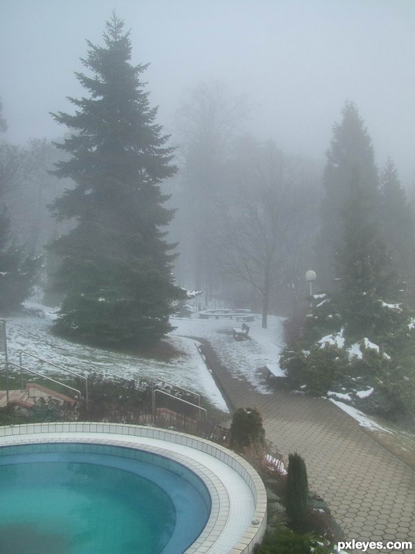 Winter pool