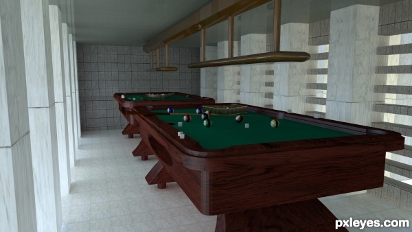 Interior pooltable