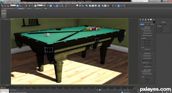 Creation of Pool Table: Step 7