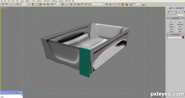 Creation of water pool table: Step 4