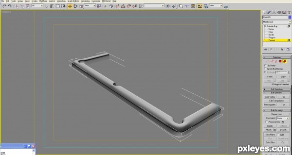 Creation of water pool table: Step 7