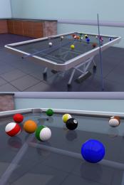 Glass Pool Table