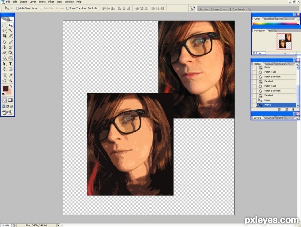 Creation of Positively Pop-Ish: Step 2