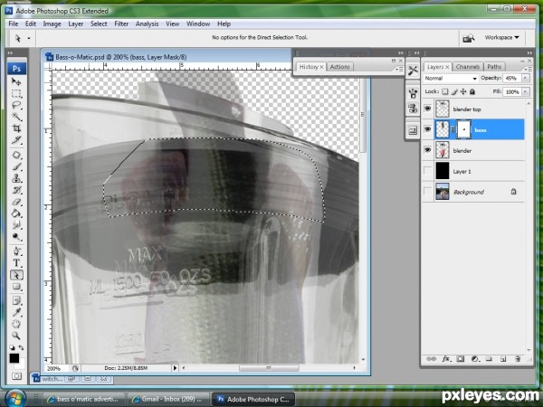 Creation of Bass-o-Matic: Step 2