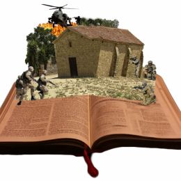 Popup war book Picture