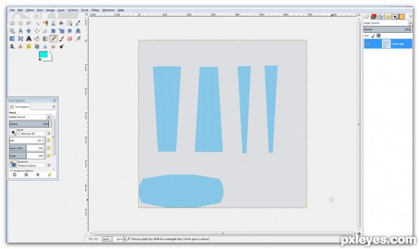 Creation of Vampire Popsicle: Step 13