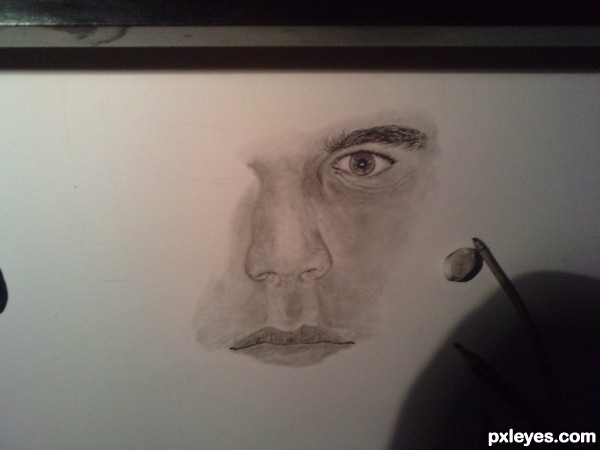 Creation of Self Portrait: Step 5