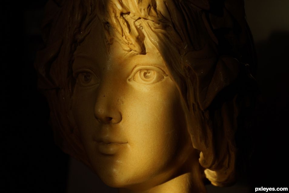 Creation of Head of Nimphe: Step 1