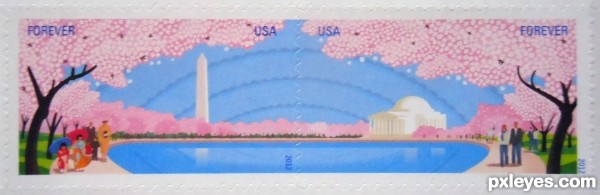 Two stamp image