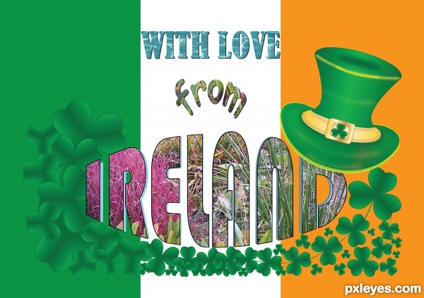 Creation of With Love from Ireland: Final Result