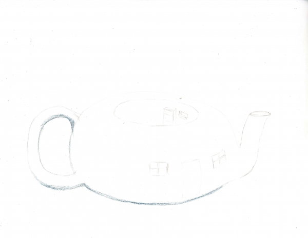 Creation of House pot: Step 1