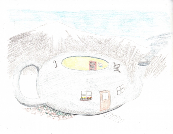 Creation of House pot: Step 3