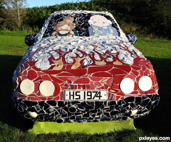 Pottery Car