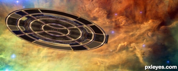 Creation of Through Spacious Skies: Step 5