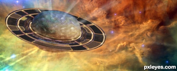 Creation of Through Spacious Skies: Step 10