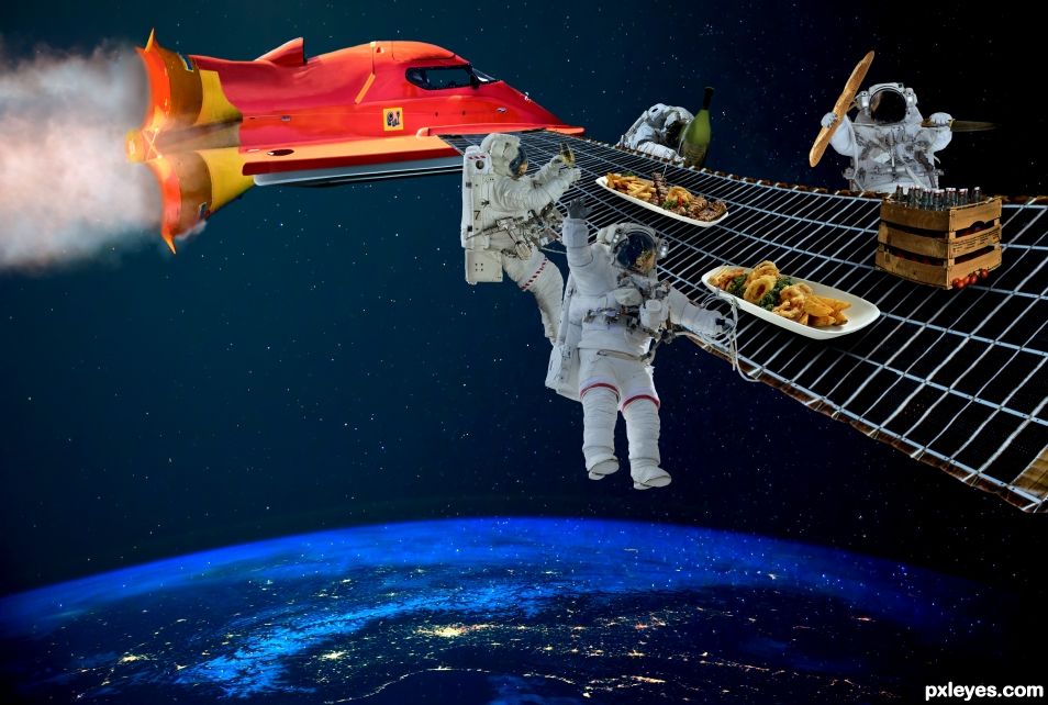 Space picnic