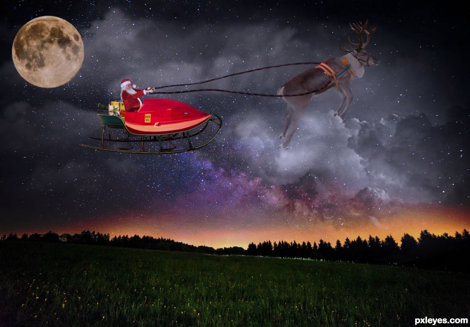 Santa is on his way!!!