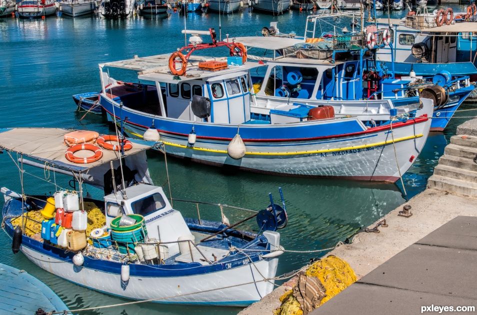 fishing boats