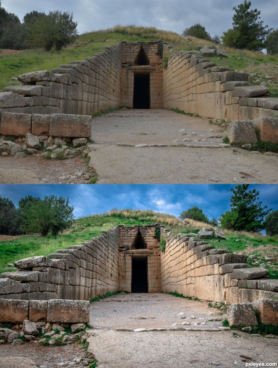 Creation of Treasury of Atreus - Tomb of Agamemnon: Final Result