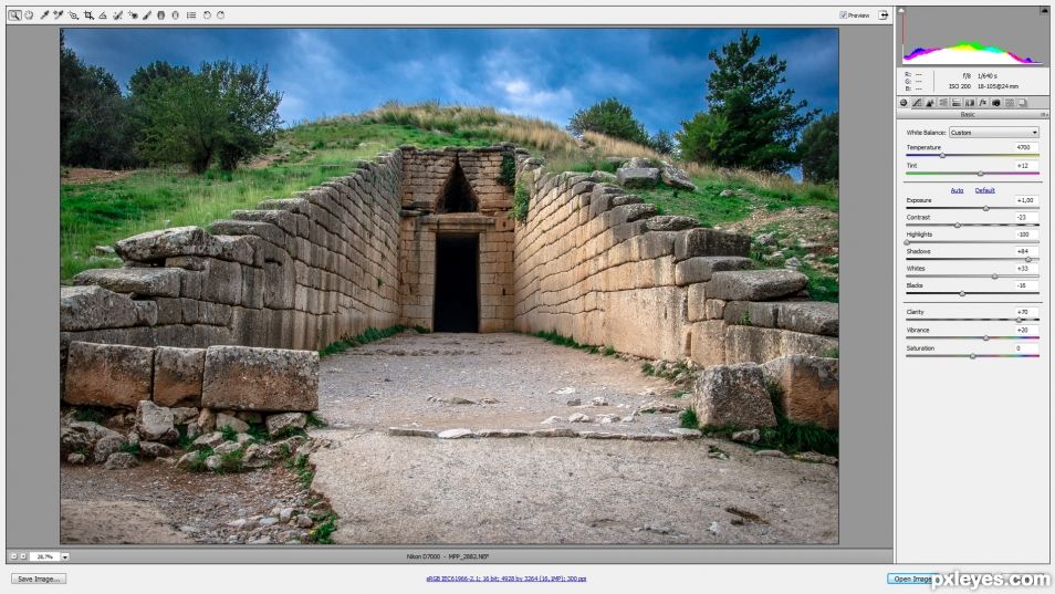 Creation of Treasury of Atreus - Tomb of Agamemnon: Step 2