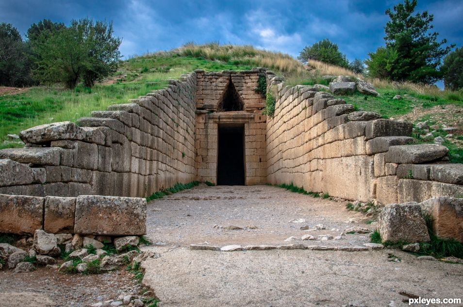 Creation of Treasury of Atreus - Tomb of Agamemnon: Step 5