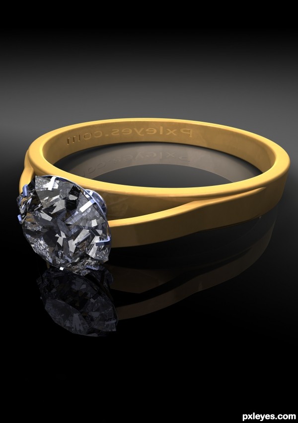 Creation of Diamond Ring: Final Result