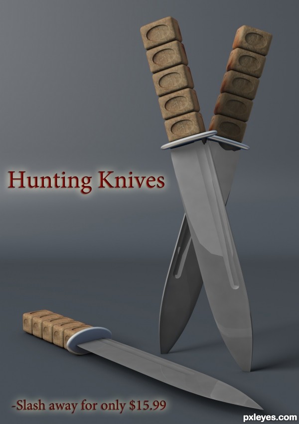Creation of Hunting Knives: Final Result