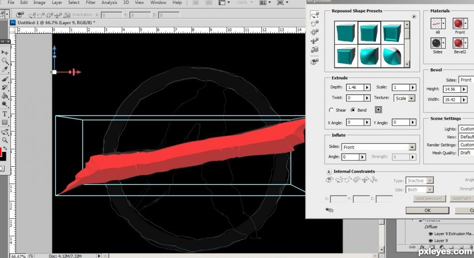 Creation of cause...: Step 3