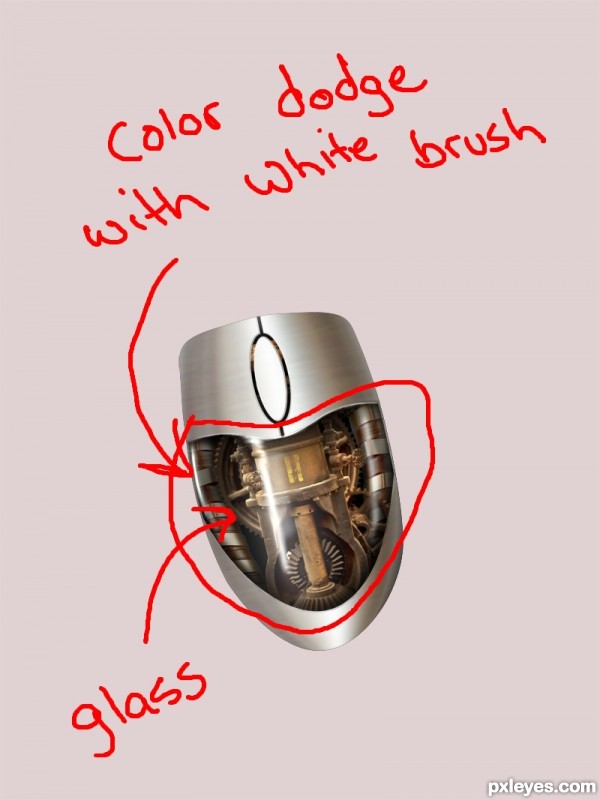 Creation of mouse: Step 3