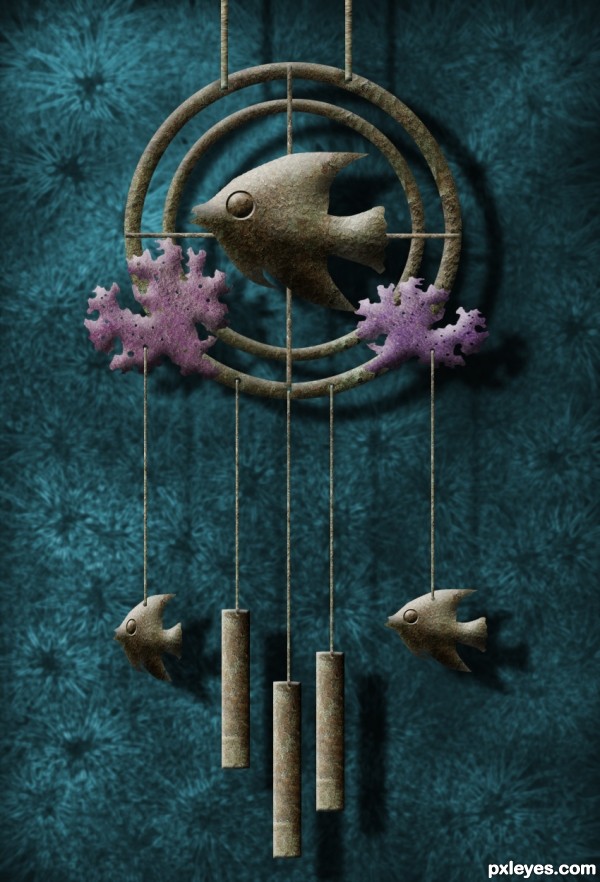 Creation of Windchimes: Step 6