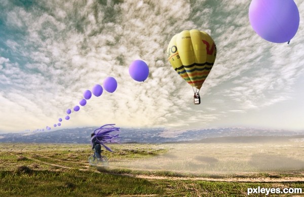 Creation of Balloons: Step 12