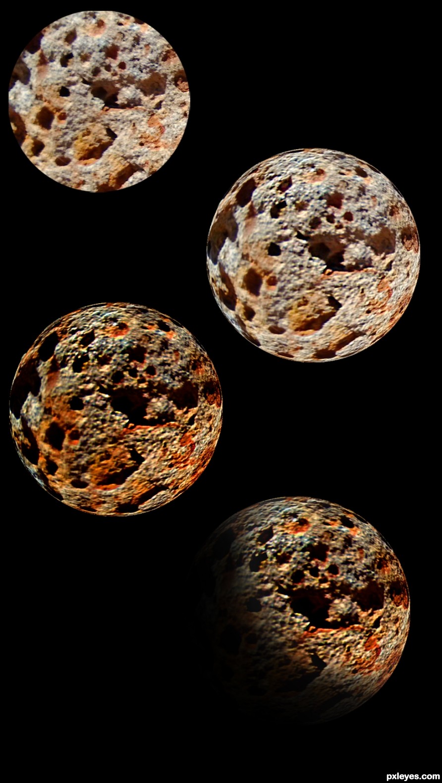 Creation of Yin yang planet: Step 2