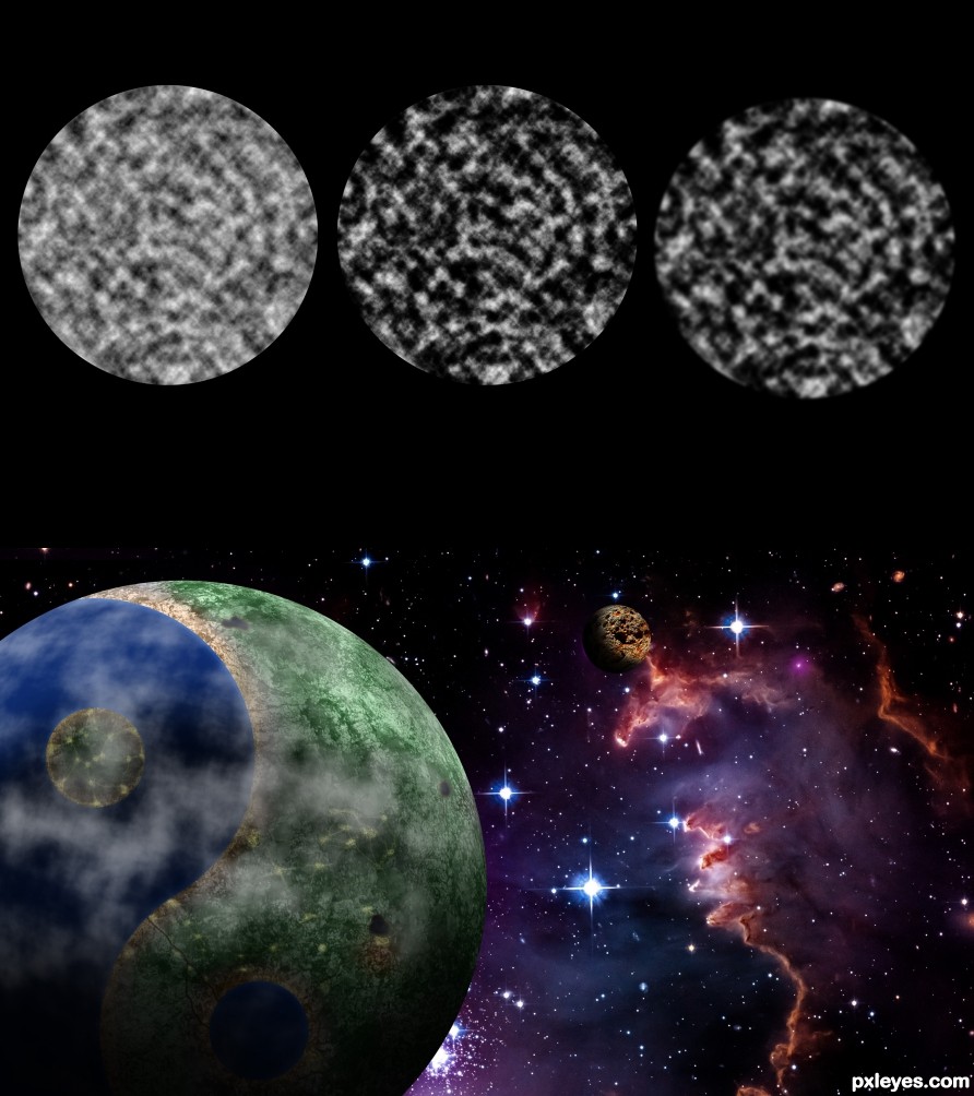 Creation of Yin yang planet: Step 6