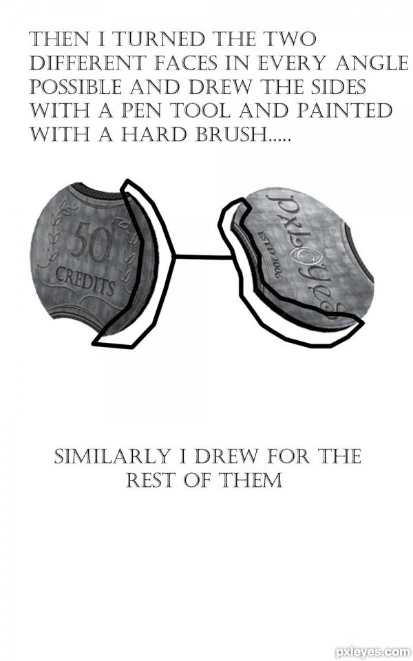 Creation of PxLeYeS CrediT CoiNs: Step 5