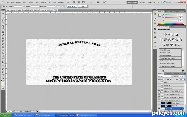Creation of Limited edition: Step 4