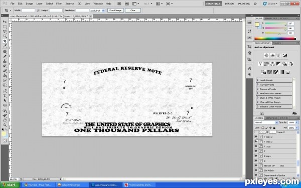 Creation of Limited edition: Step 6