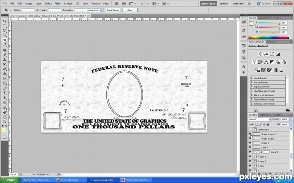 Creation of Limited edition: Step 7