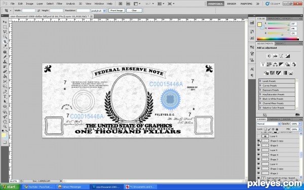 Creation of Limited edition: Step 9