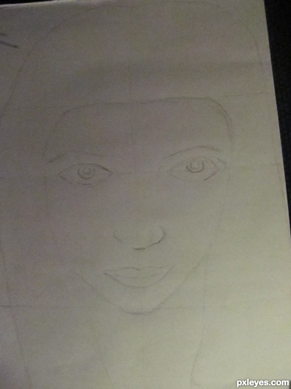 Creation of The Face with Two Sides: Step 2