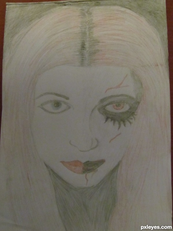 Creation of The Face with Two Sides: Step 6