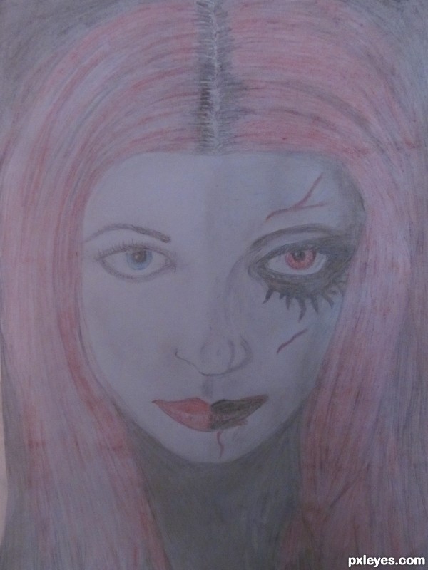 Creation of The Face with Two Sides: Step 7